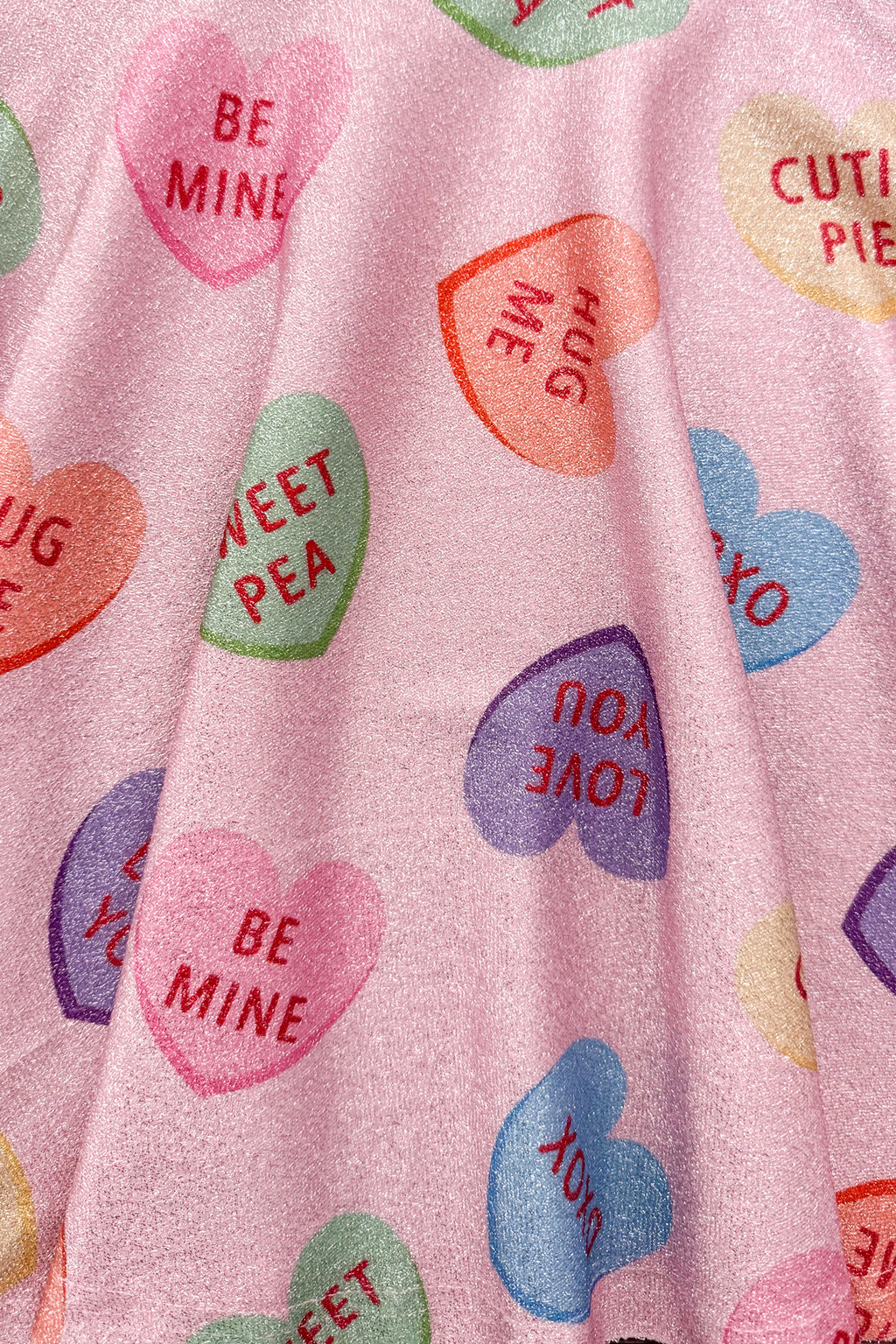 Pink Glitter Candy Hearts Dress