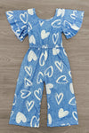 Blue Hearts Jumpsuit