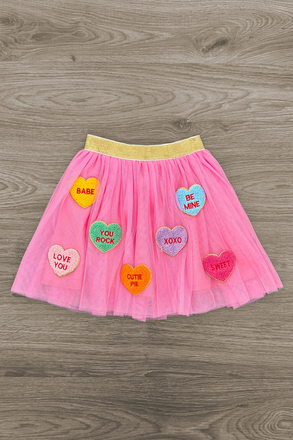 Candy Hearts Tutu Skirt Set