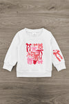Mom & Me - Pink & Red Bow Sweatshirt