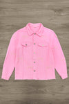 Mom & Me - Pink Pearl Denim Jacket