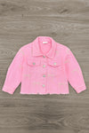 Mom & Me - Pink Pearl Denim Jacket