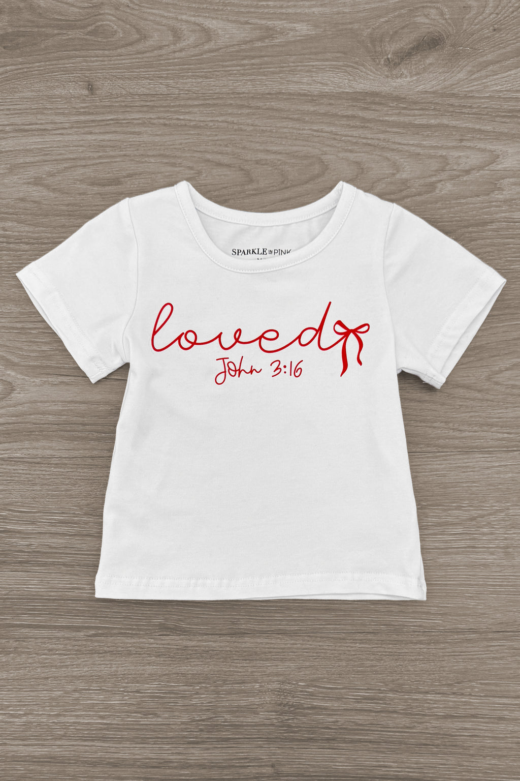 "Loved, John 3:16" Denim Pant Set