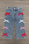 "Loved, John 3:16" Denim Pant Set