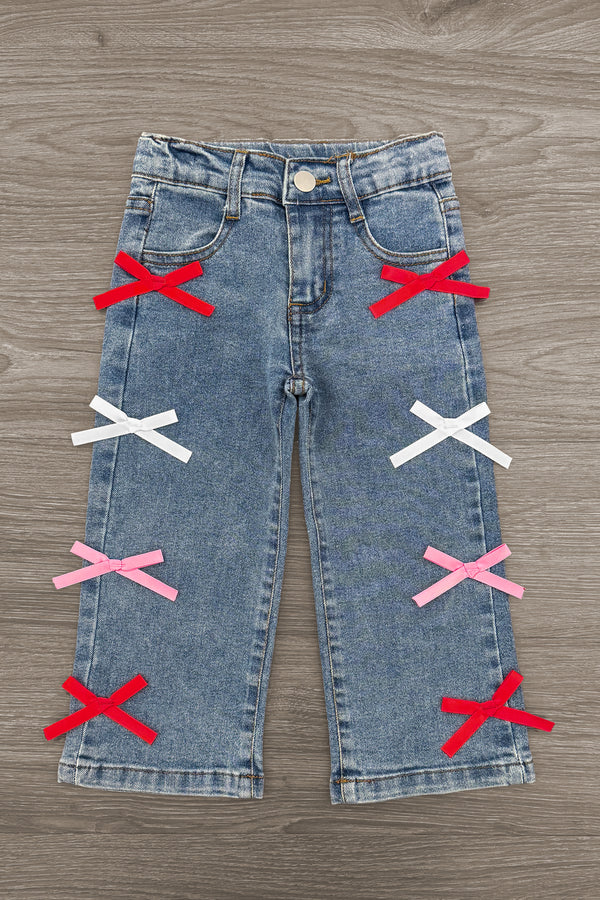 "Loved, John 3:16" Denim Pant Set