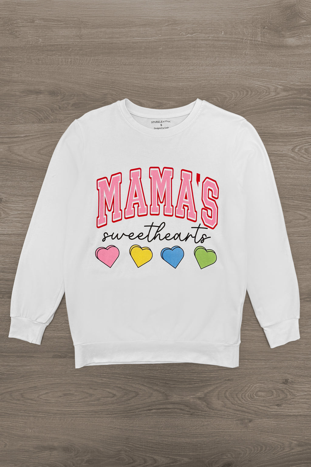 Mom & Kid - "Mama's Sweethearts & Sweet Heart" Top