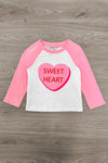 Mom & Kid - "Mama's Sweethearts & Sweet Heart" Top