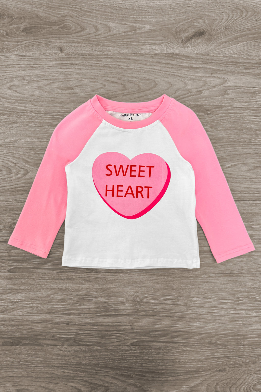 Mom & Kid - "Mama's Sweethearts & Sweet Heart" Top