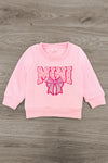 Mom & Me - "Mama & Mini" Pink Sweatshirt