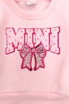 Mom & Me - "Mama & Mini" Pink Sweatshirt