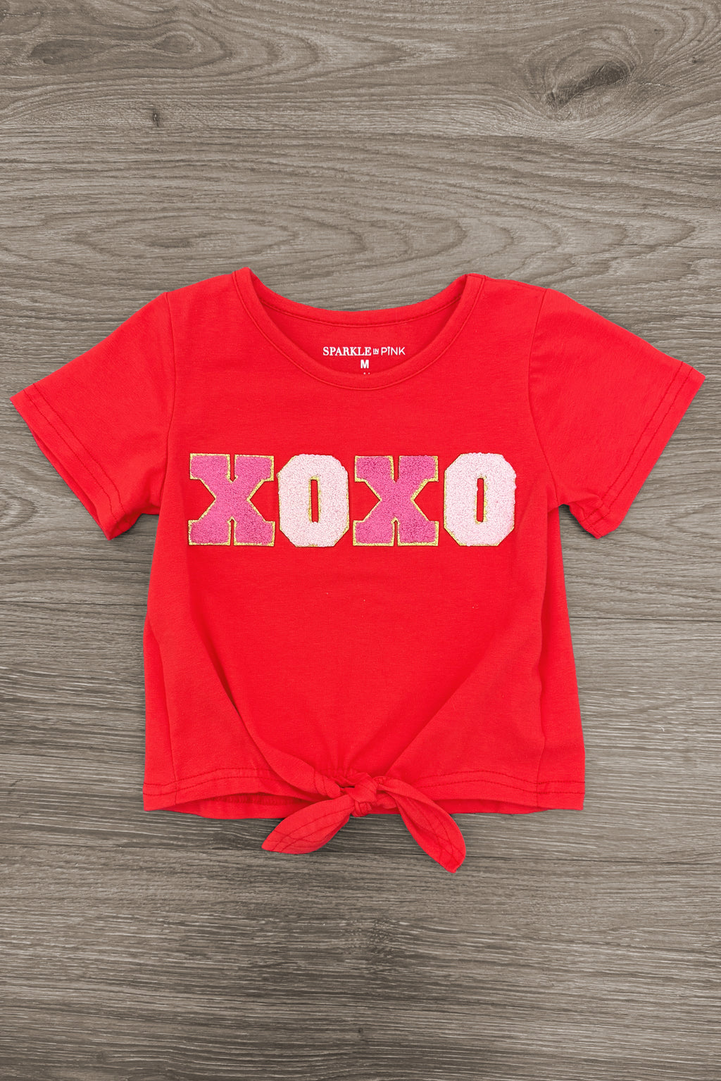 "XOXO" Glitter Tutu Skirt Set