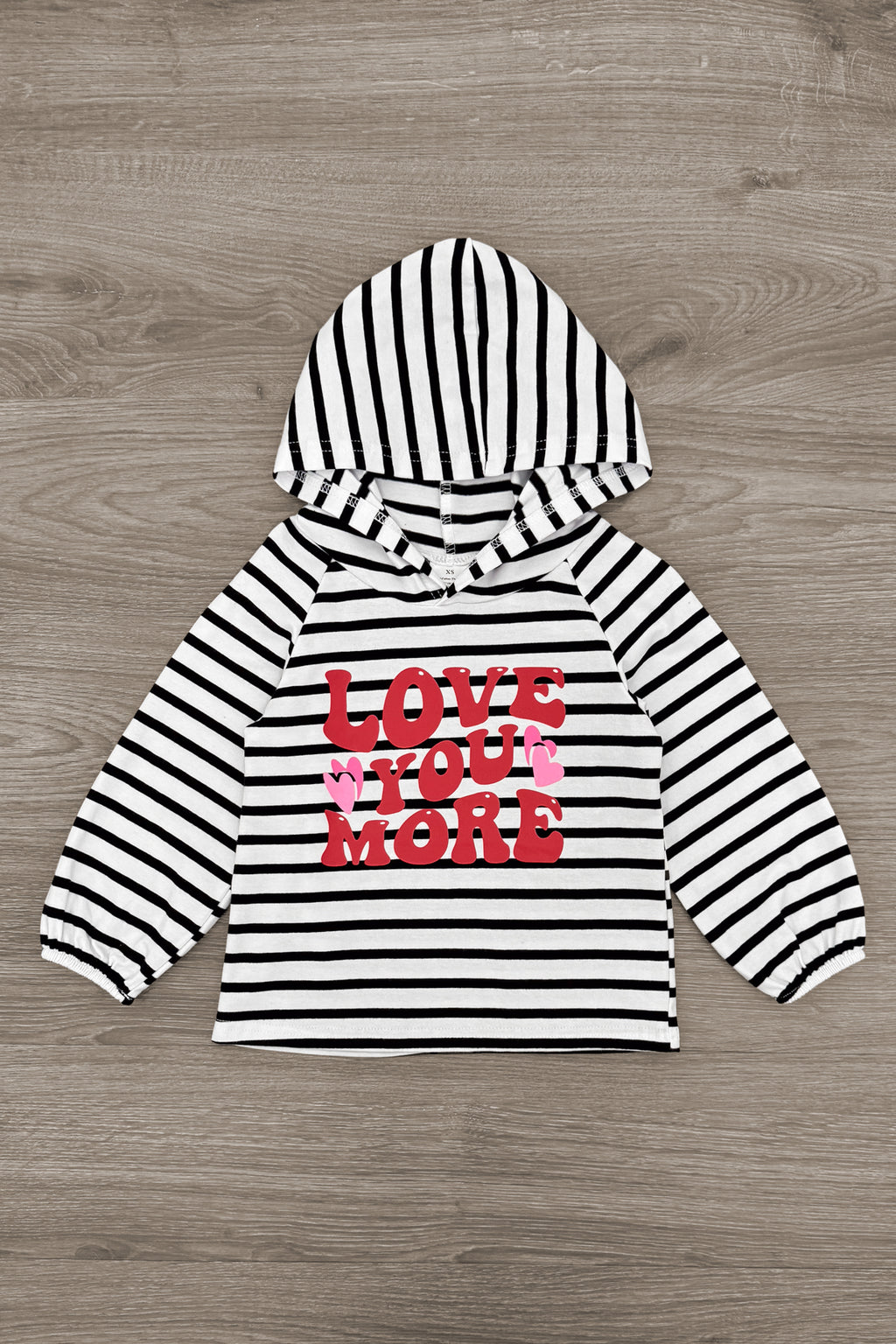 "Love You More" Red Flare Pant Set