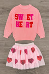 "Sweet Heart" Tutu Skirt Set