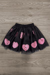 "Besties" Sequin Tutu Skirt Set