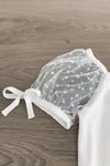 Pink & White Daisy Tutu Skirt Set - Sparkle in Pink