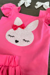 Pink Ombre Bunny Pant Set - Sparkle in Pink