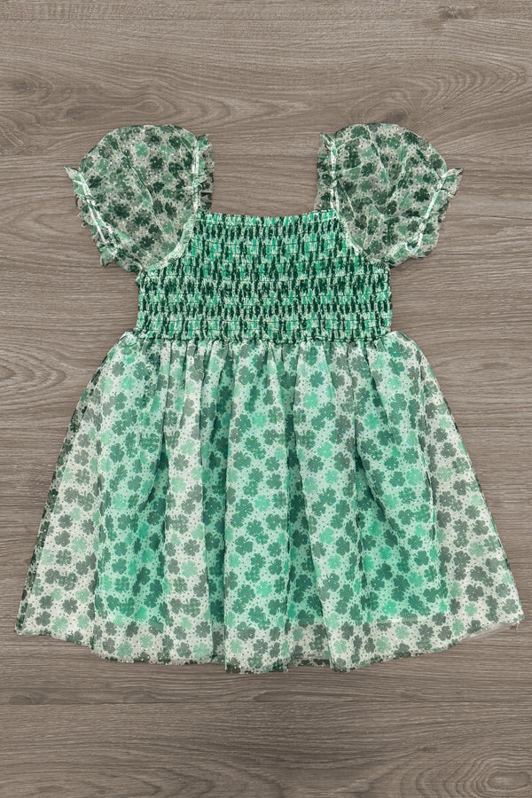 Shamrock Tulle Glitter Dress | Sparkle in Pink