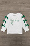 Mom & Me - "Lucky" Bow Top | Sparkle in Pink