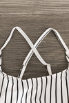 Mom & Me - Plum Stripe Bikini - Sparkle in Pink