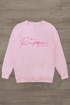 Mom & Me - "He Is Risen" Long Sleeve Top | Sparkle in Pink