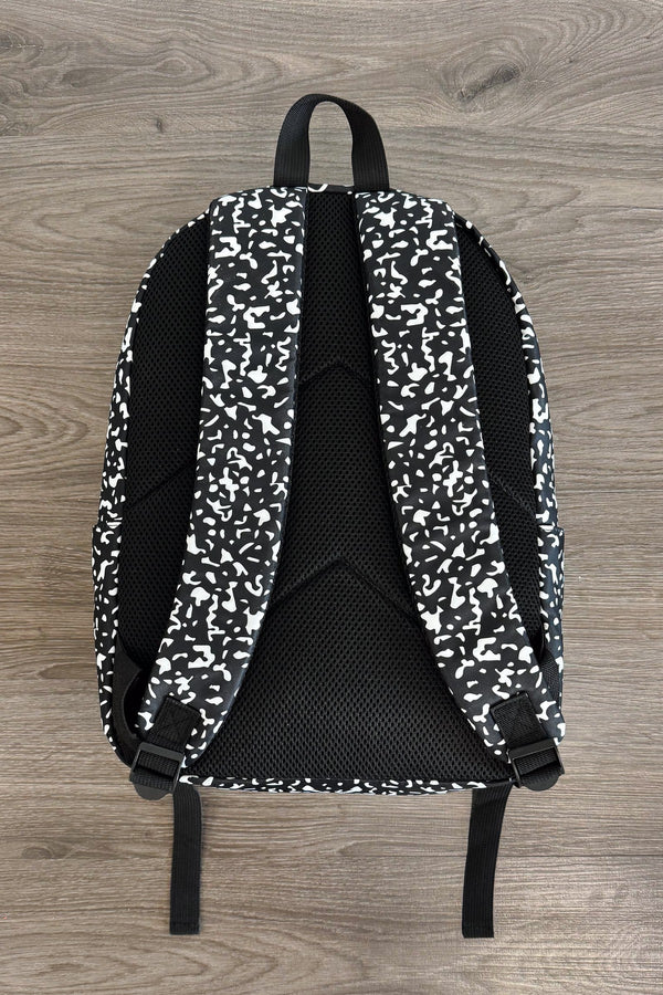 Composition Notebook Chenille Patch Backpack | Sparkle in Pink
