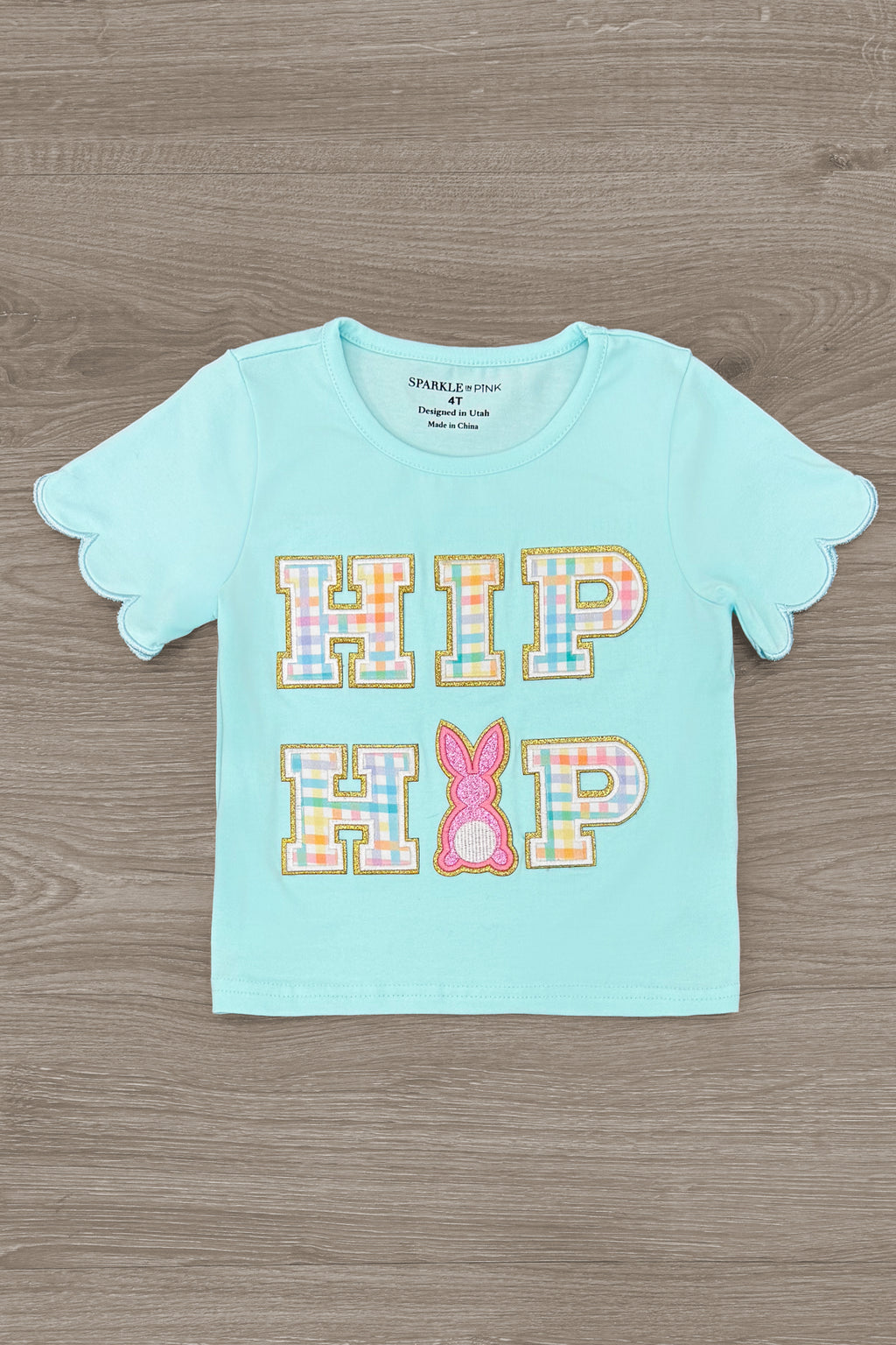 "Hip Hop" Rainbow Plaid Skirt Set | Sparkle in Pink