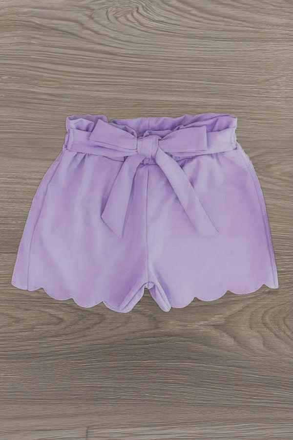"He Is Risen" Lavender Short Set | Sparkle in Pink