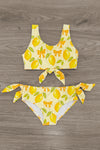 Lemon Bow Bikini | Sparkle in Pink
