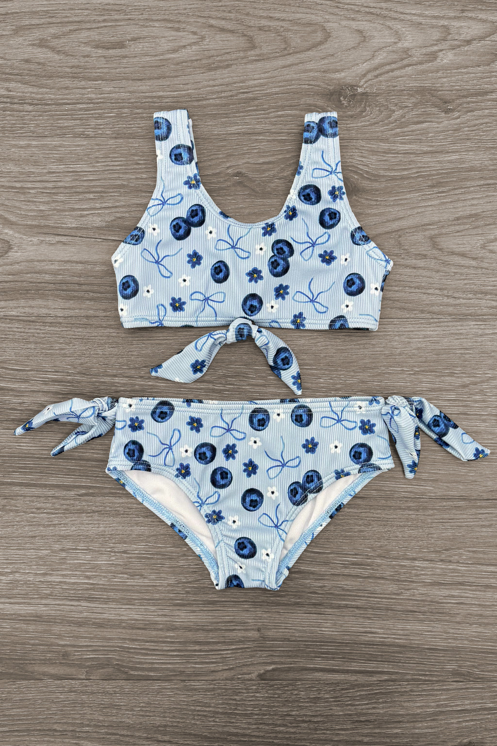 Mom & Me - Blueberries & Bows Bikini | Sparkle in Pink
