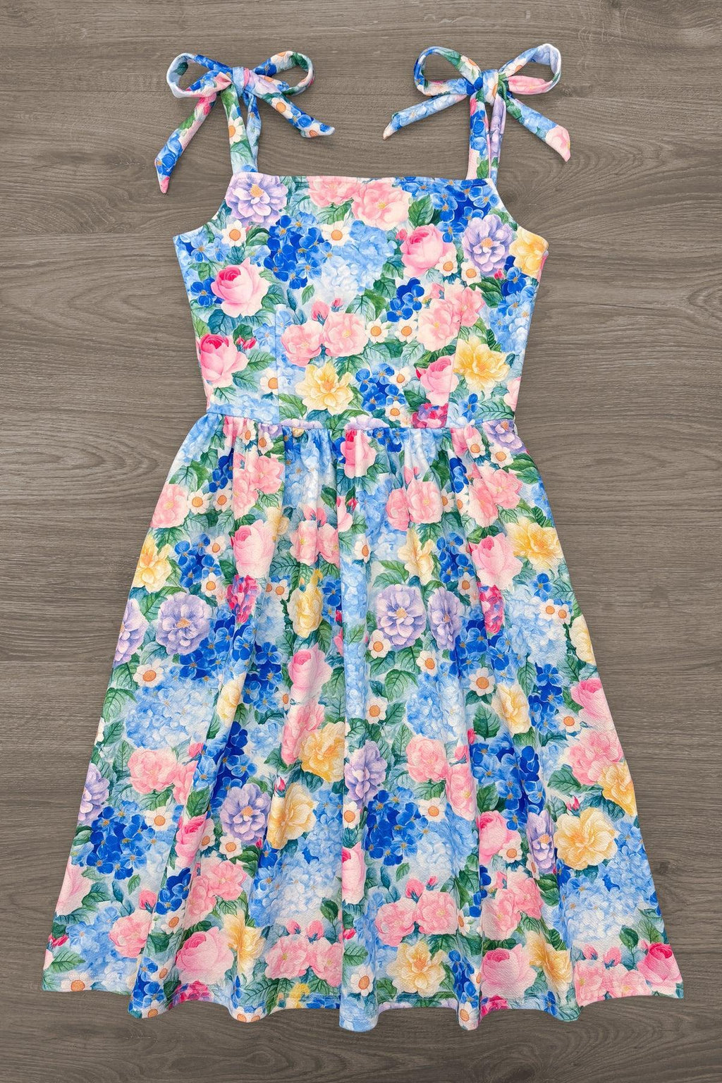 Mom & Me - Floral Watercolor Tank Dress | Sparkle in Pink