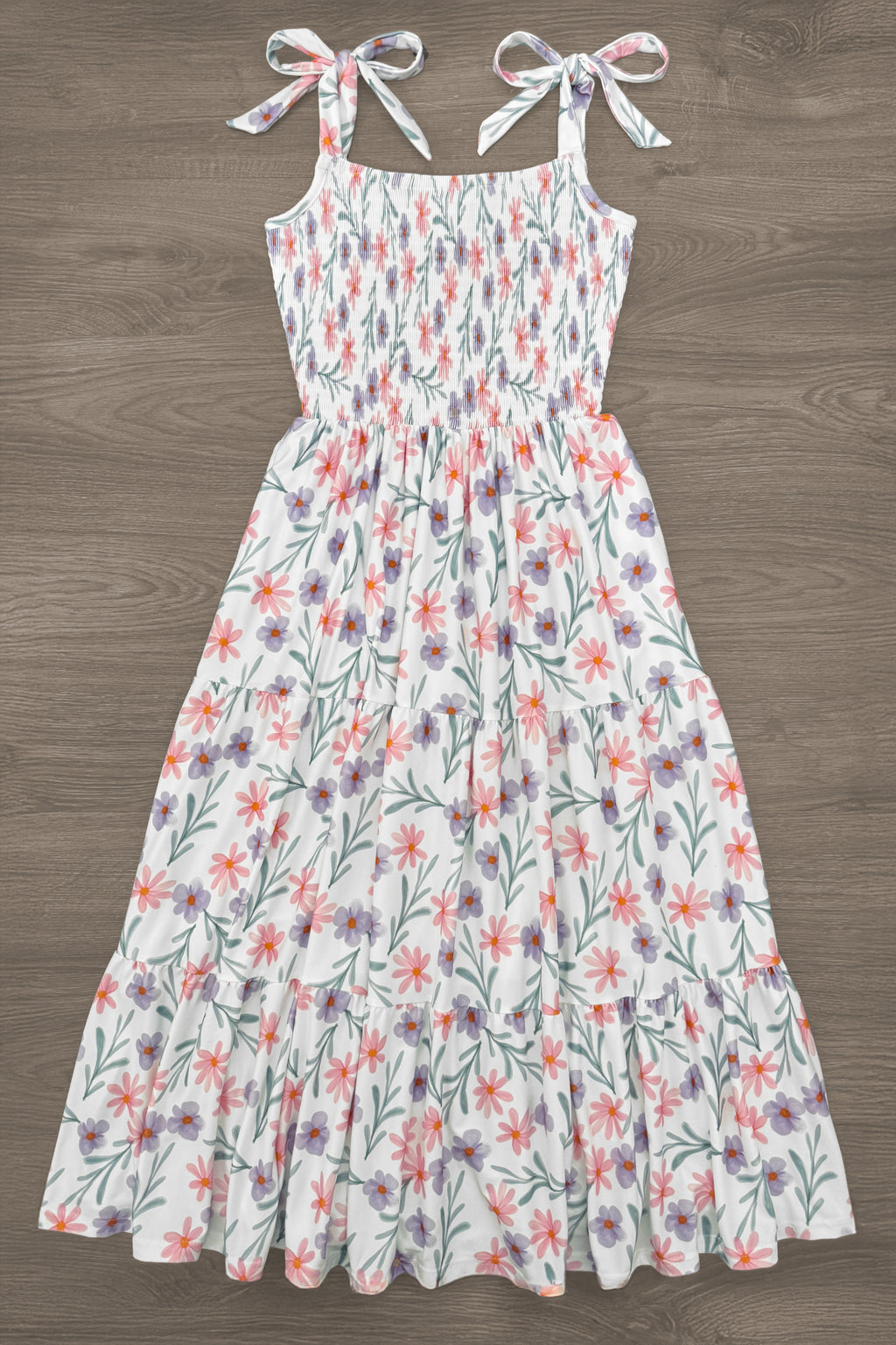 Mom & Me - Pink & Purple Floral Dress | Sparkle in Pink