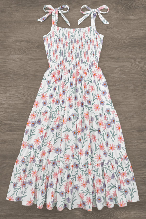 Mom & Me - Pink & Purple Floral Dress | Sparkle in Pink