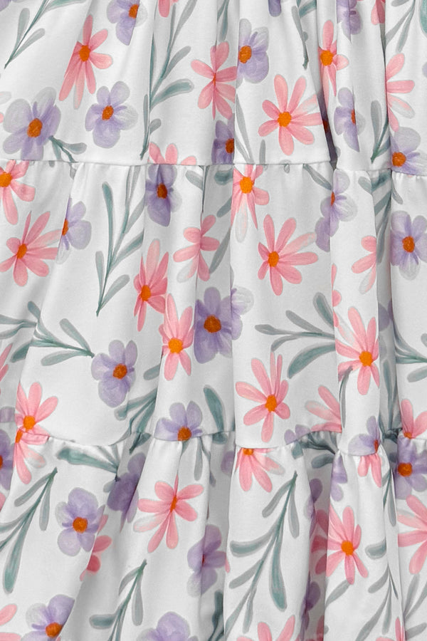 Mom & Me - Pink & Purple Floral Dress | Sparkle in Pink