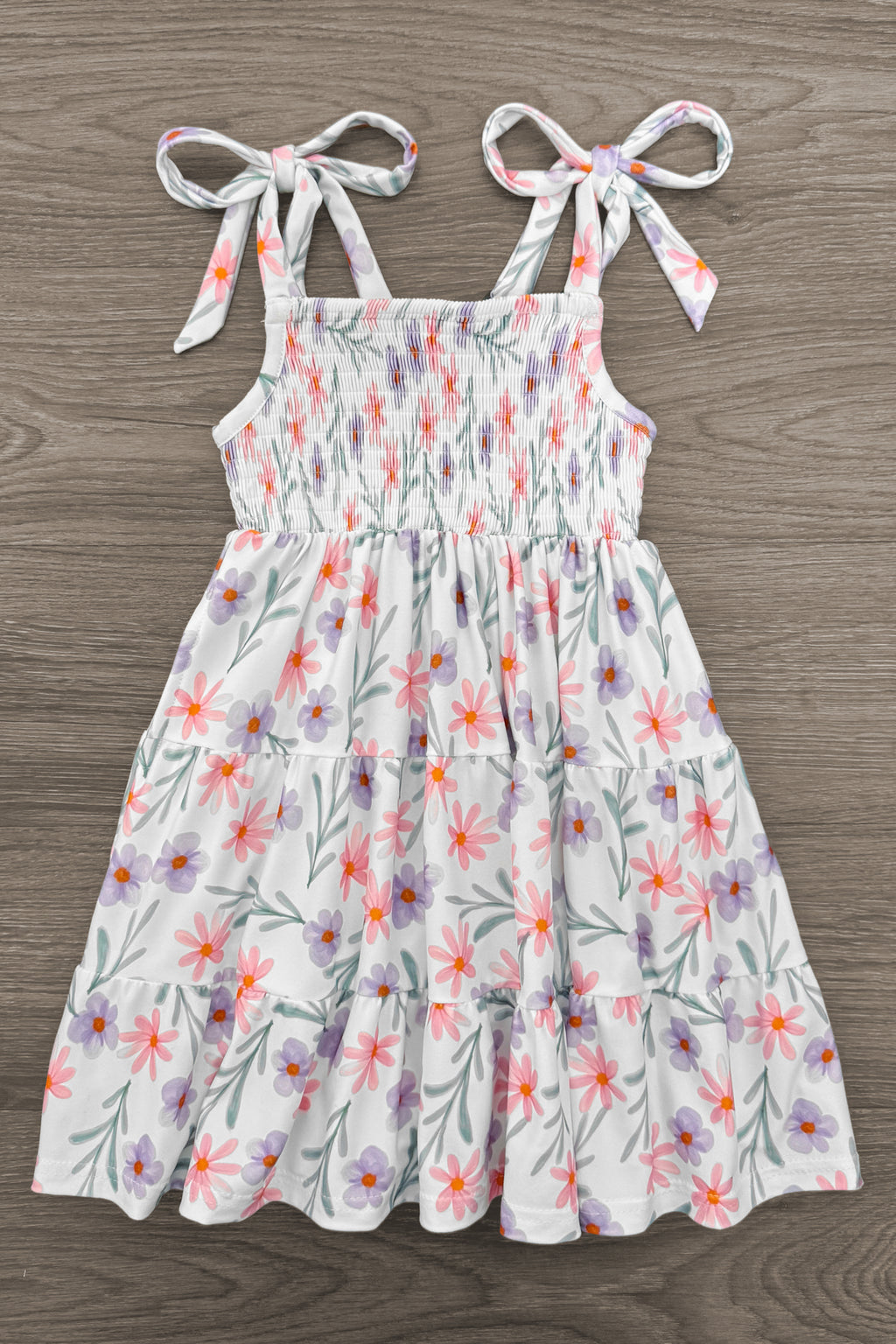 Mom & Me - Pink & Purple Floral Dress | Sparkle in Pink