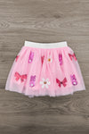 Lavender & Pink Bunny Skirt Set | Sparkle in Pink