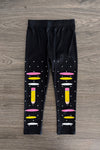 "Recess, Homework..." Legging Set | Sparkle in Pink