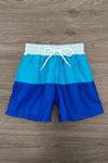 Blue Stripe Family Swimsuits | Sparkle in Pink