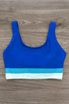Blue Stripe Family Swimsuits | Sparkle in Pink