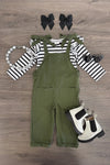 Stripe Jumpsuit Set | Sparkle in Pink
