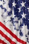 Mom & Me - Patriotic American Flag Tank Dress - Sparkle in Pink