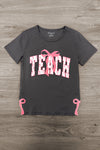 Mom & Me - "Teach & Learn" Pink Bow Top & Pant Set | Sparkle in Pink