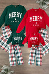 "Merry Mama, Daddy, & Mini" Family Pajamas - Sparkle in Pink