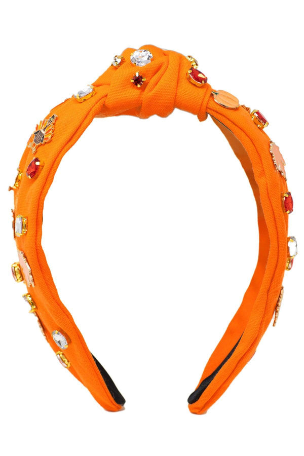 Thanksgiving Gemstone Headband | Sparkle in Pink