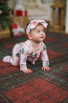 Mom & Me - Bamboo Pastel Pink Christmas Tree Pajamas | Sparkle in Pink
