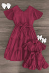 Mom & Me - Swiss Dot Dress | Sparkle in Pink