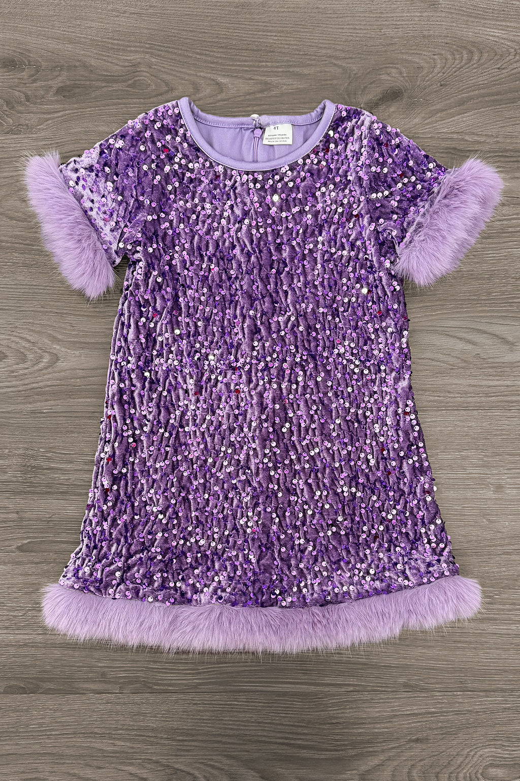 fuzzy purple dress Lavender Dream Fuzzy Sweater Dress