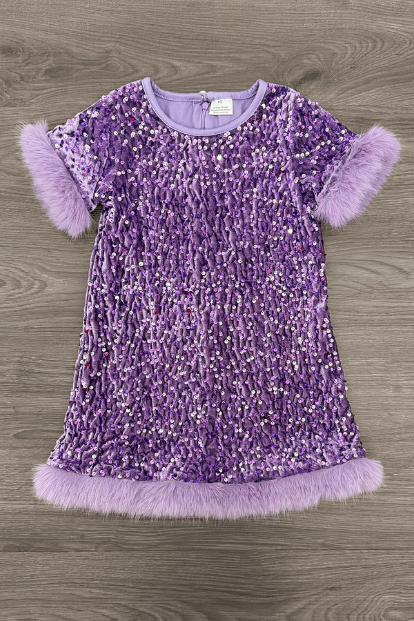 Sparkle Plush Sequin Dress | Sparkle in Pink