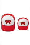 Mom & Me - Bow Trucker Hat | Sparkle in Pink