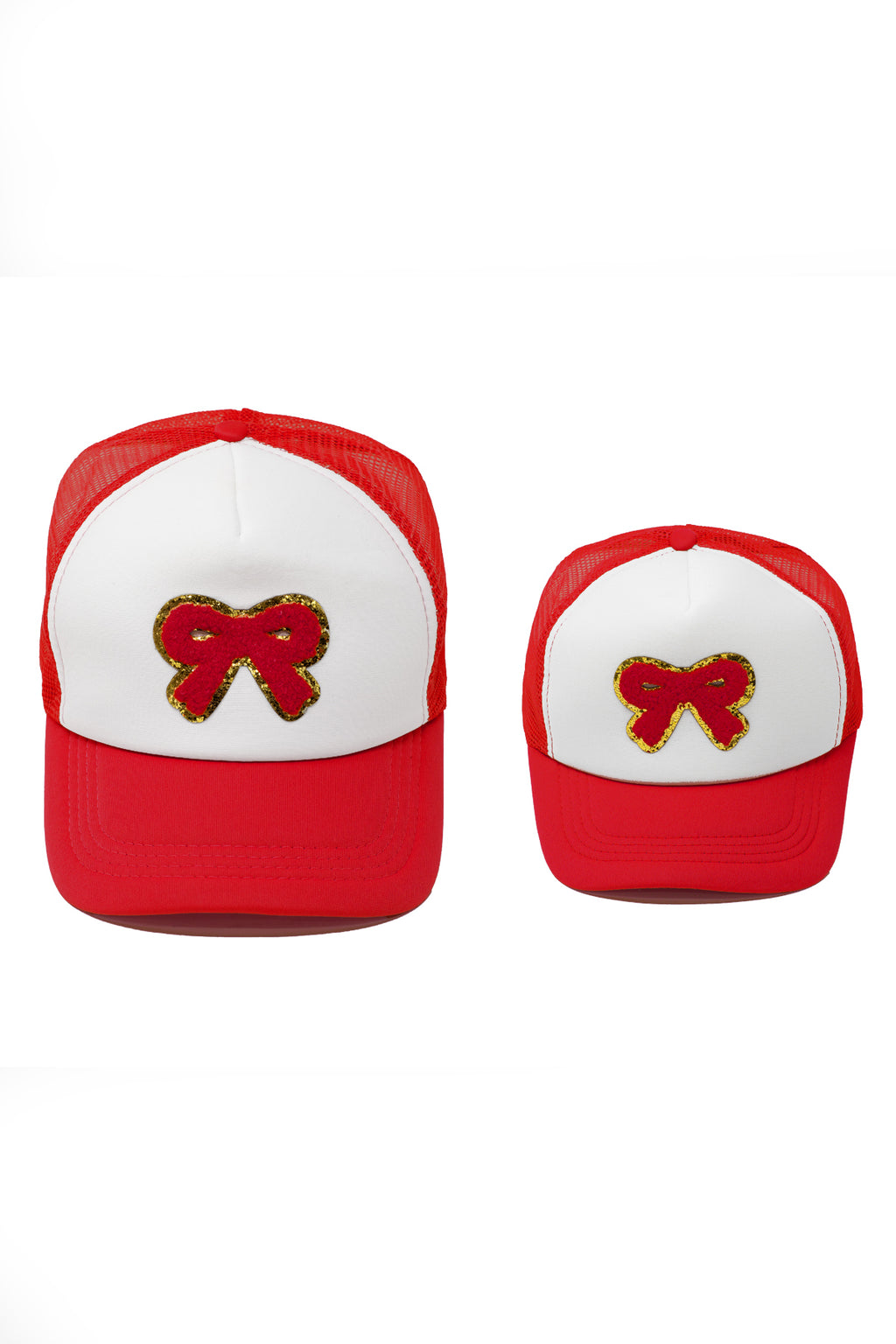 Mom & Me - Bow Trucker Hat | Sparkle in Pink