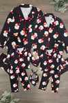 Vintage Santa Family Pajamas - AND PET BANDANA!